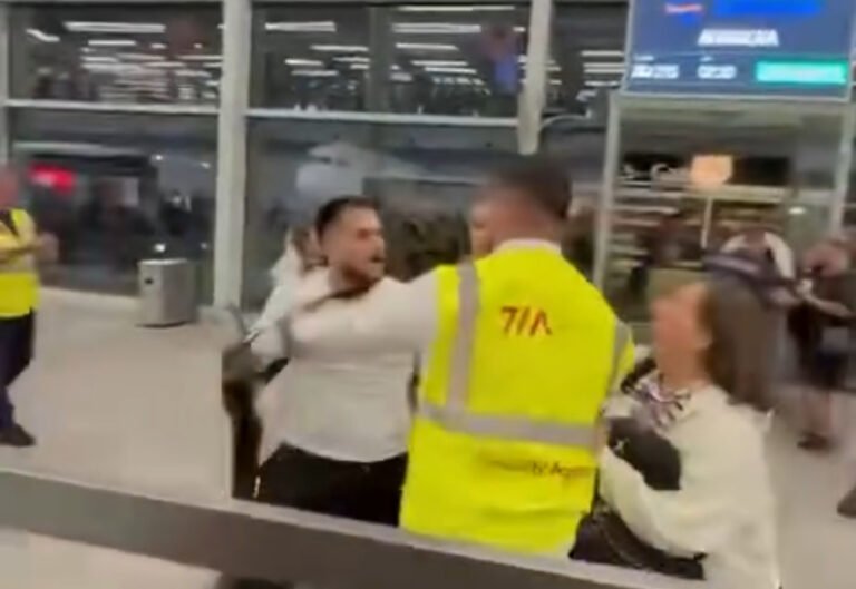 Sherri masiv në aeroportin e Rinasit, policia: Na kërkuan falje, ne i falëm