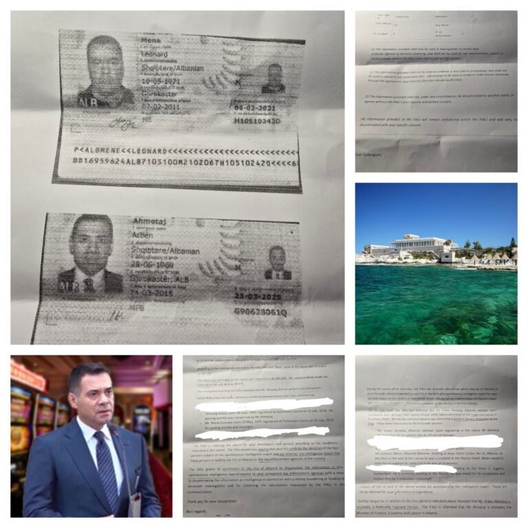 Dokumentet nga Malta / Arben Ahmetaj qindra mijëra euro në kazino për 7 vite me radhë