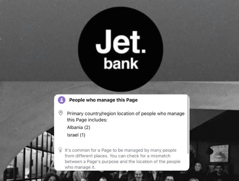 Nga Izraeli në Tiranë! Si po bëhet kontrolli i Jet Bank, Facebook nxjerrë të vërtetën