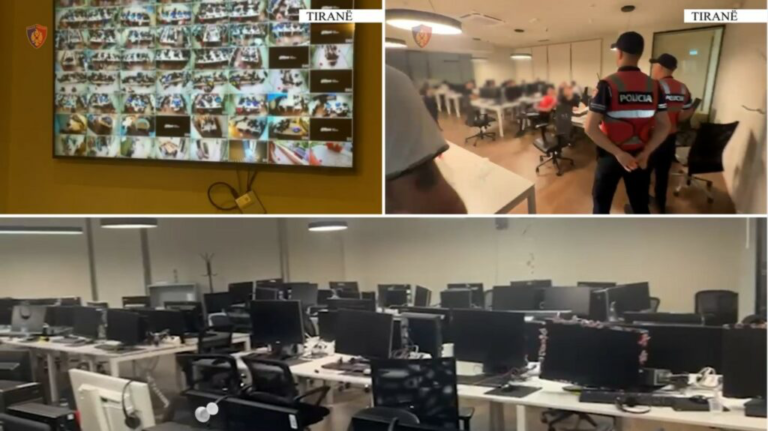 Gol në Austri! Goditen dy Call Center-a mashtrues pranë ‘Liqenit të Thatë’ në Tiranë