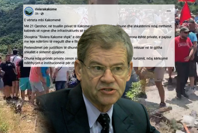 Shembja e gardhit/ Luan Leka i Kakomesë: Banorët na kanë dëmtuar, kemi leje ndërtimi