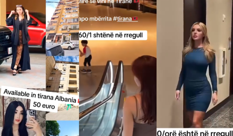 Po policia? Shpërthen reklamimi i prostitucionit në Tik Tok, qindra eskorta të huaja në Tiranë