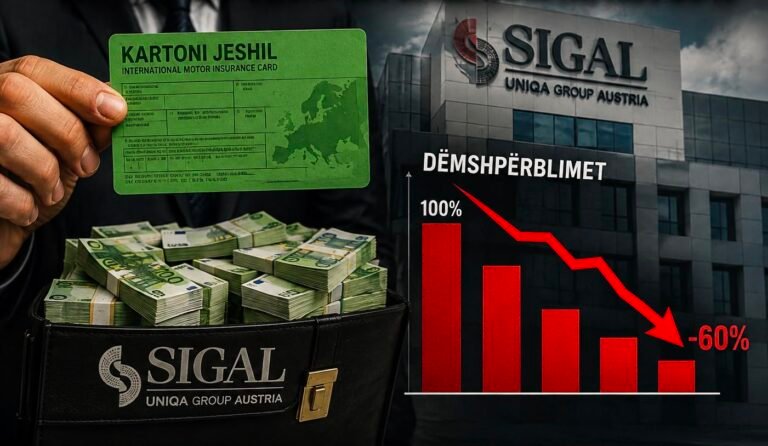 Paradoksi i Kartonit Jeshil! Si i mbushi xhepat SIGAL...por dëmshpërblimet ranë deri në mbi 60%