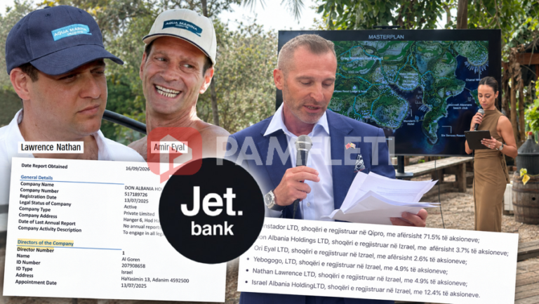 JET Bank/ “Sani”, El Goren, Israel Albania, DON Albania dhe biznesmenët e jahteve pas 28.5%