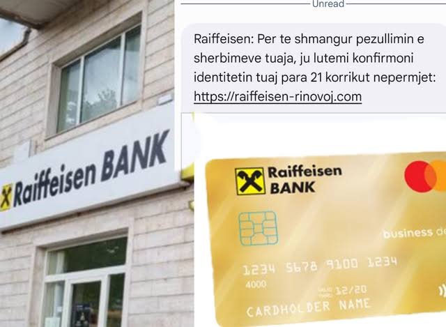 Klientët e Raiffeisen Bank nuk gjejnë qetësi nga sulmet për vjedhjen e parave Klientët e Raiffeisen Bank nuk gjejnë qetësi nga sulmet për vjedhjen e parave